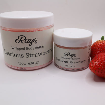 Luscious Strawberry Whipped Body Butter